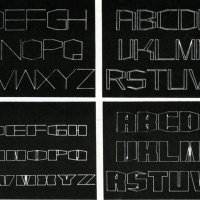 Tomislav Mikulić: Parametric Font (1973.)